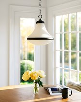 Чёрный подвесной светильник Ларна