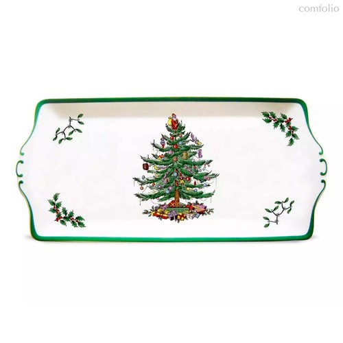Блюдо для бутербродов Spode Рождественская ель 34 см - Spode