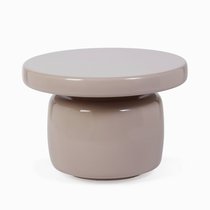 Кофейный столик Dare диаметр 60, цвет бежевый - Cosmo