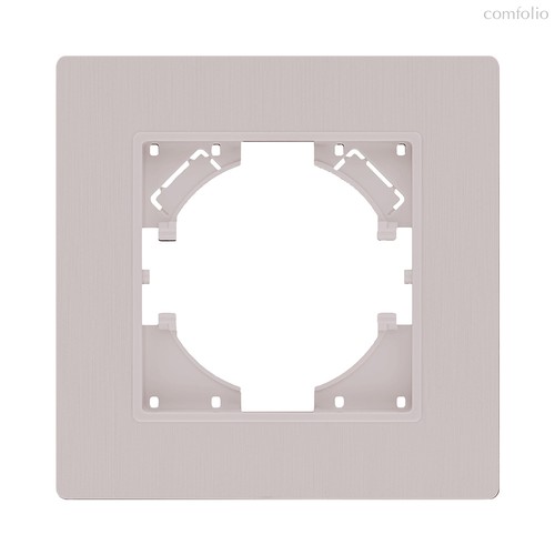 Рамка 1-постовая, кашемир матовый Kollinger Eleganz Plex EP1CM - Kollinger