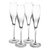 Набор фужеров для шампанского Krosno Жемчуг 170 мл, 4 шт, стекло - Krosno