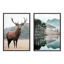 Коллаж Природа №78, 40x60 см - Dom Korleone