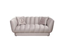 Диван Фабио (Fabio) двухмест. велюр бежевый Colt1001-SERROS 182x95x72см - Garda Decor