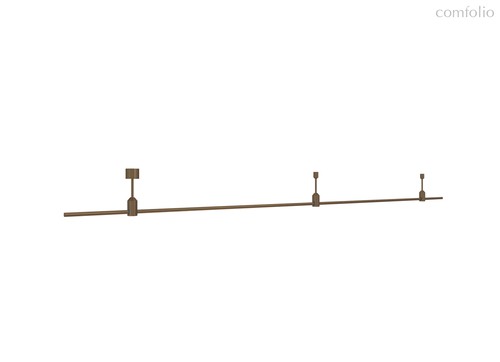 Magnet Modular System «CODE 1.2», L2000хH135 мм, DC24V, основание для модульных светильников, темная бронза, блок питания в комплект не входит - Donolux