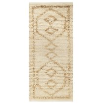 Ковер из джута и переработанного хлопка Kolkata из коллекции Ethnic, 70x160см - Tkano