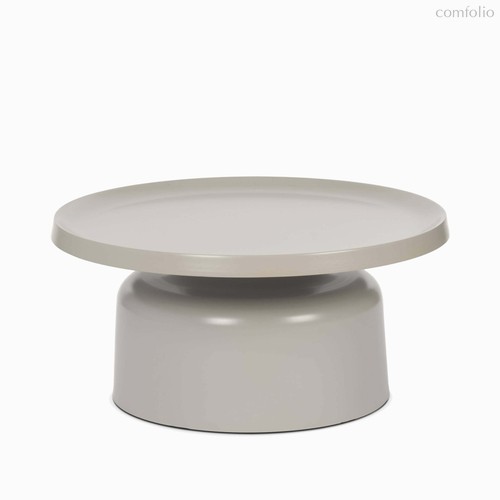 Кофейный столик Tuba диаметр 75, цвет бежевый - Cosmo