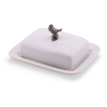 Маслёнка Vagabond House "Птичья трель" 20х15см