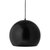 Лампа подвесная Ball, d40 см, черная матовая, черный шнур - Frandsen