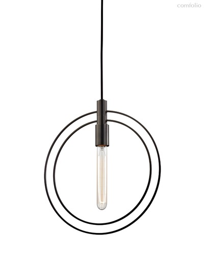 Чёрный подвесной светильник Бекки, цвет черный - Louvre Home