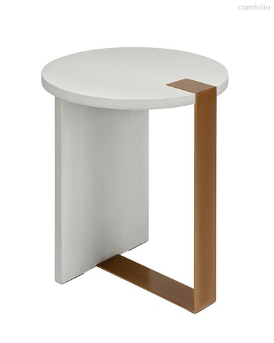 Серый приставной столик Дидье - Louvre Home