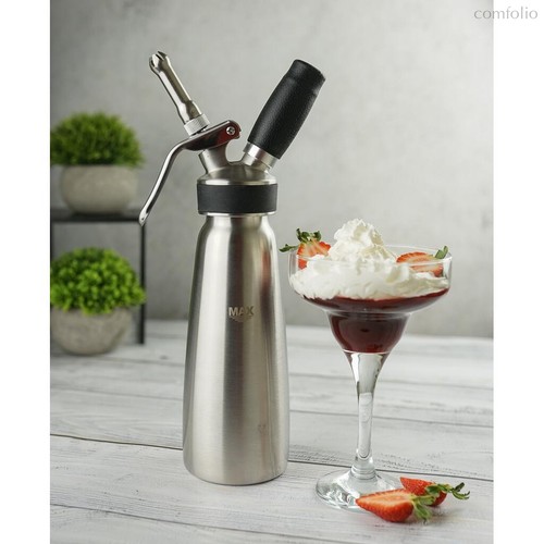 Сифон (кремер) для взбивания сливок 0,5 л (до +30°C) нерж/алюмe - P.L. Proff Cuisine