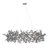 10101/800 Chrome Подвесная люстра LOFT IT Spark - Loft It