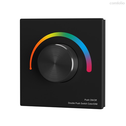 Роторная панель управления RF трехканальная 12-48В Цветная (RGB) 576Вт - Maytoni