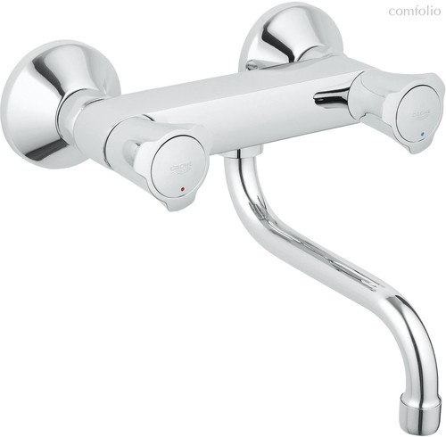 31187001 Costa L Смеситель для мойки, настенный, хром - Grohe