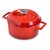 Кокотница с крышкой LAVA d16 см, 1,33 л, чугун, цвет красный - Lava
