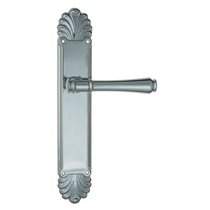 Дверная ручка Venezia Callisto на планке PL87 полированный хром - Venezia Collezione