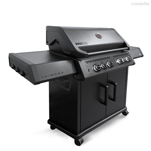 Газовый гриль 4+2 горелки, цвет черный - Start Grill