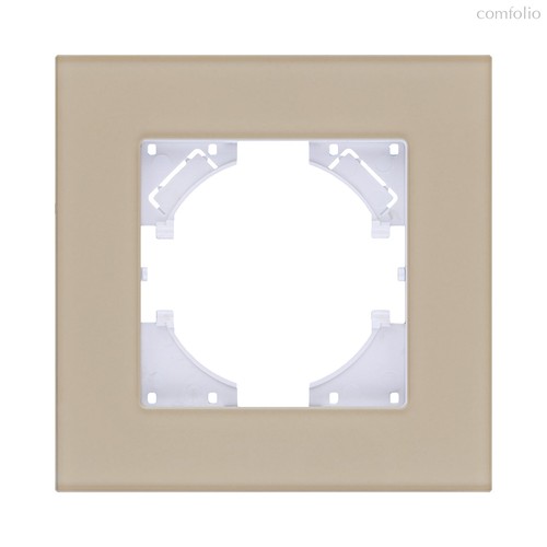 Рамка 1-постовая, стекло золотой Kollinger Reflex MG RM1GD - Kollinger