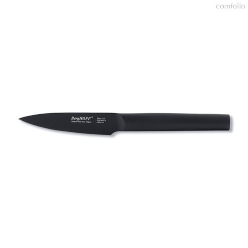Нож для очистки 8,5см Ron, цвет черный - BergHOFF