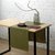 Дорожка на стол из хлопка оливкового цвета из коллекции Essential, 45х150 см - Tkano
