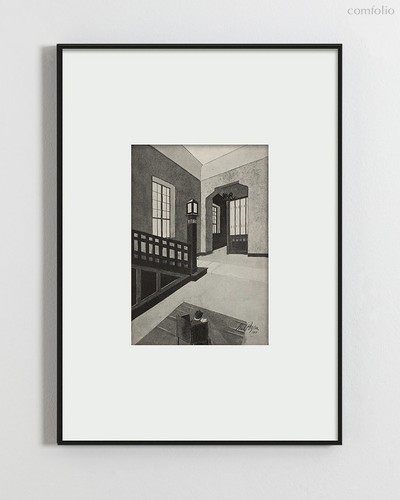 Интерьерный постер Halle, цвет бежевый - Louvre Home