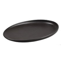 Тарелка со скошенным бортом 27 см фарфор PL Proff Cuisine серия Black star - P.L. Proff Cuisine