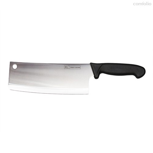 Топорик для рубки мяса 23 см, пластиковая черная ручка, P.L. Proff Cuisine - P.L. Proff Cuisine