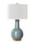 Бирюзовая настольная лампа Майло, цвет бирюзовый - Louvre Home