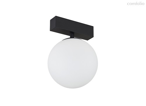 Bubble св-к для МШС, DC 24В 10Вт, D150 мм, H215 мм, 760 Лм, 120°, 3000К, IP20, Ra >90, черный - Donolux