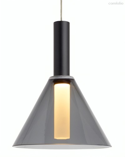 Чёрный подвесной светильник Мезз, цвет черный - Louvre Home