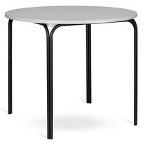 Стол обеденный Ror, ?90 см, черный/серый - Latitude