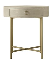 Бежевая прикроватная тумба Айрин, цвет бежевый - Louvre Home