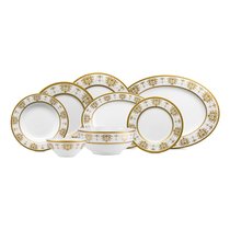 Сервиз столовый Narumi Золотая тиара на 6 персон 26 предметов, фарфор костяной - Narumi