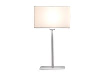 Donolux London Настольная лампа, абажур белого цвета, длина 25 см, шир 14 см, выс 54 см, 1хЕ27 40W, - Donolux