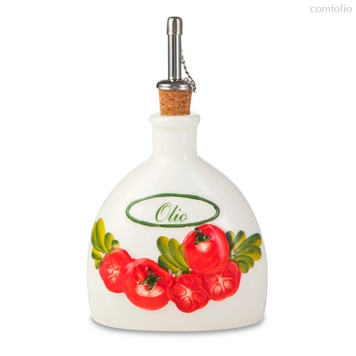 Бутылка для масла Edelweiss Томаты 13 см, керамика - Edelweiss