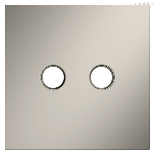 Накладка для розетки телевизионной оконечной TV+SAT, S70 кашемир - Voltum