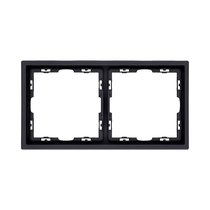 Рамка 2-постовая, черный матовый Kollinger Eclipse EC2BK - Kollinger