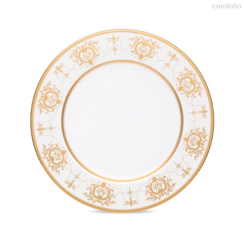 Тарелка подстановочная Narumi Золотая тиара 30 см, фарфор костяной - Narumi