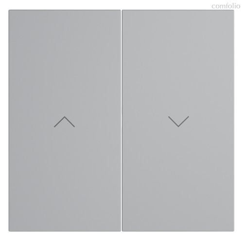 Клавиши для выключателя жалюзи, S70 серый - Voltum