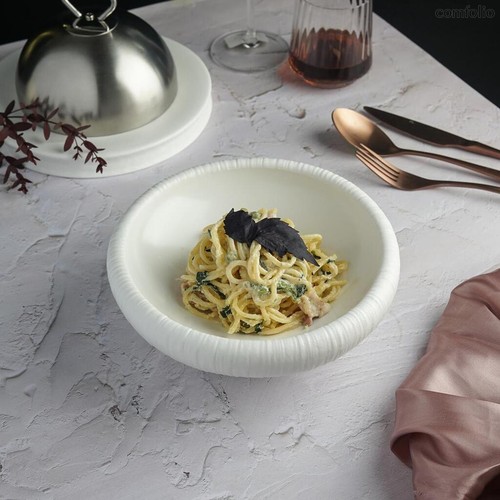 Салатник 600 мл d 20 см h8,3 см глубокий White Moon P.L. Proff Cuisine - P.L. Proff Cuisine