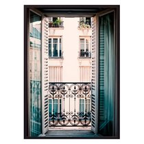 Вид из окна Париж, 30x40 см - Dom Korleone