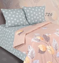 Комплект постельного белья ПА-4-726 Семья Поплин с наволочками 70х70х2 шт. - АльВиТек