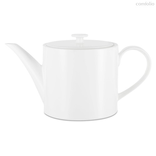 Чайник цилиндрический Dibbern Белый декор 1,3 л, фарфор костяной - Dibbern