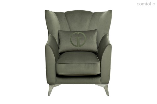 Кресло Сиена (Siena) велюр т. зеленый Colt1011-TZEL 83x82x93см - Garda Decor
