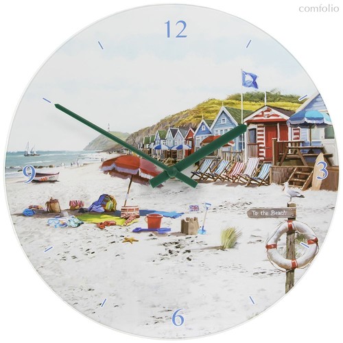 Часы настенные Lesser & Pavey Солнечный пляж d30см - Lesser & Pavey