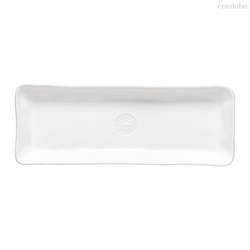 Блюдо прямоугольное Nova White 37см NOR371-WHE (NOR371-02203B), цвет белый, 37 см - Costa Nova