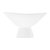 Чаша на ножке Decor de table Плиссе 230 мл, фарфор костяной - Decor De Table