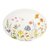 Блюдо овальное Decor de table Полевые цветы 39,7х29 см, керамика, белое - Decor De Table