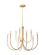 Золотая люстра Свуп, цвет золотой - Louvre Home