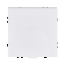 Розетка штепсельная SCHUKO 16A/250 В с крышкой, белый матовый Kollinger Eclipse EC-015WH - Kollinger